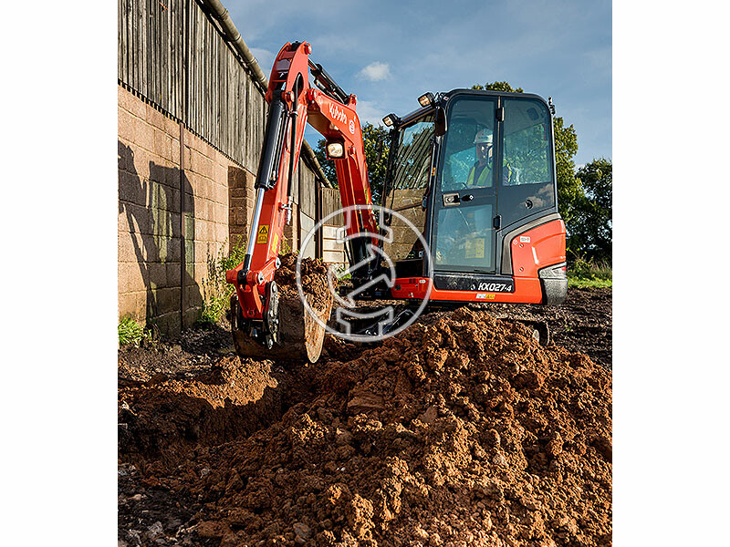 Kubota KX027 -4 GL HI minikotró 2665 kg