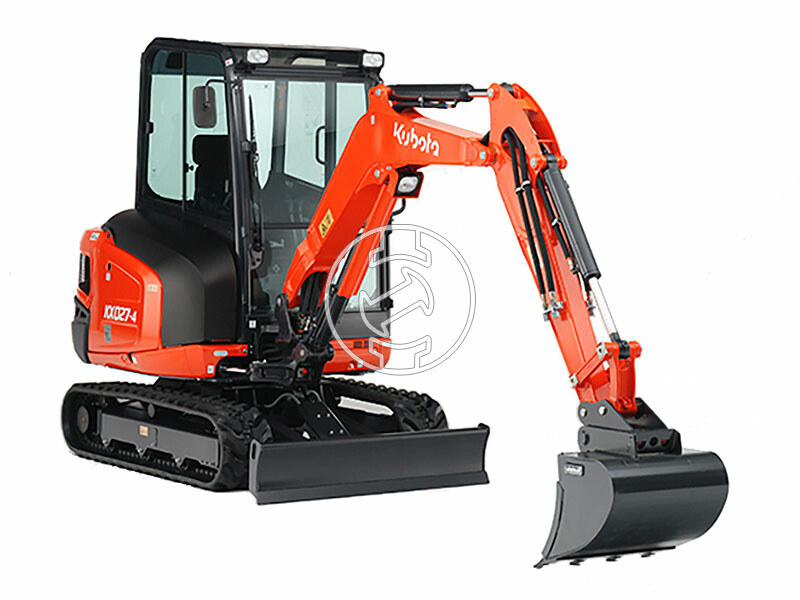 Kubota KX027 -4 GL HI minikotró 2665 kg