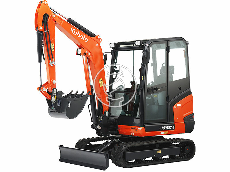 Kubota KX027 -4 GL HI minikotró 2665 kg