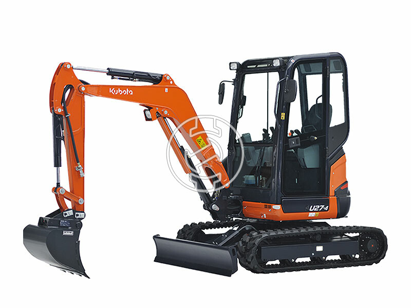 Kubota U27 -4 GL HI minikotró 2590 kg