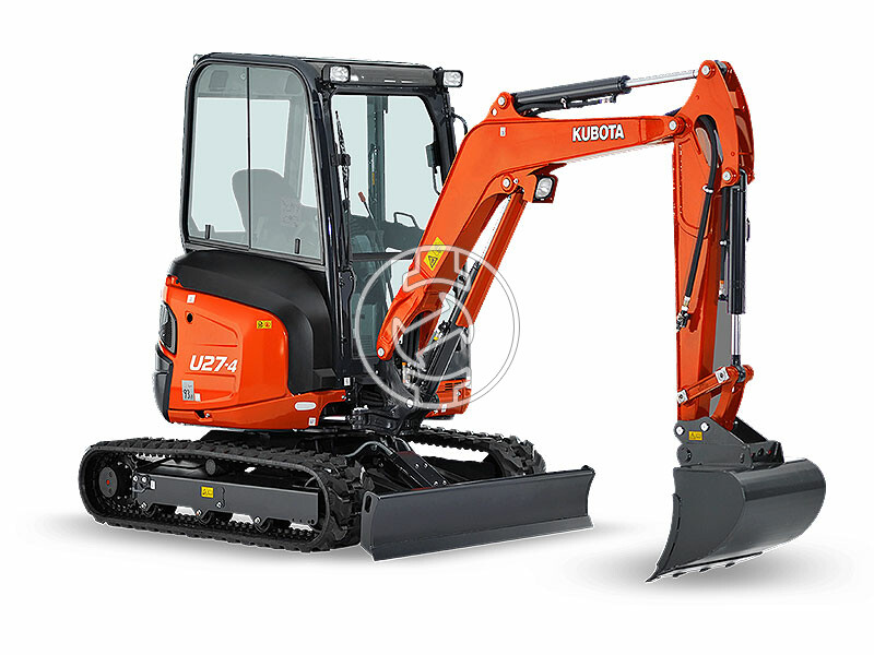 Kubota U27 -4 GL HI minikotró 2590 kg