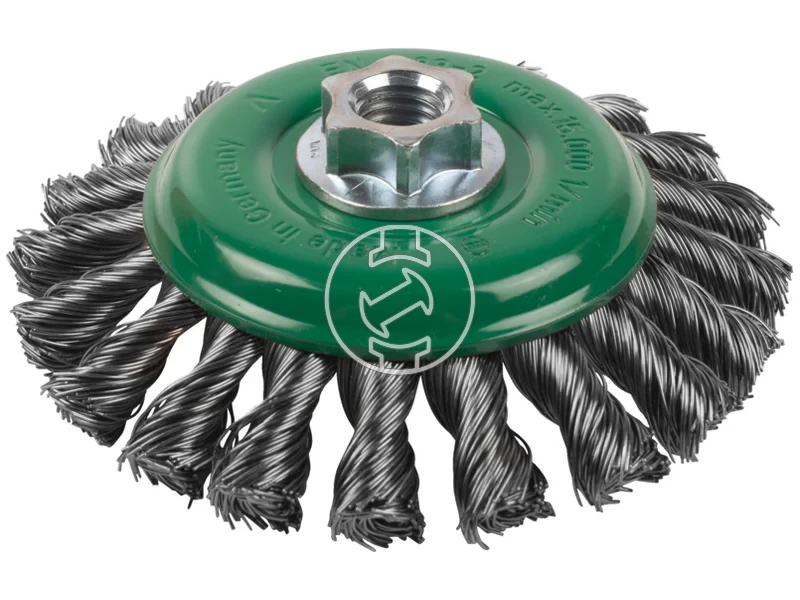 Kép: Kupos drotkorong fonott Inox05 M14 115x12 - 1 db.webp