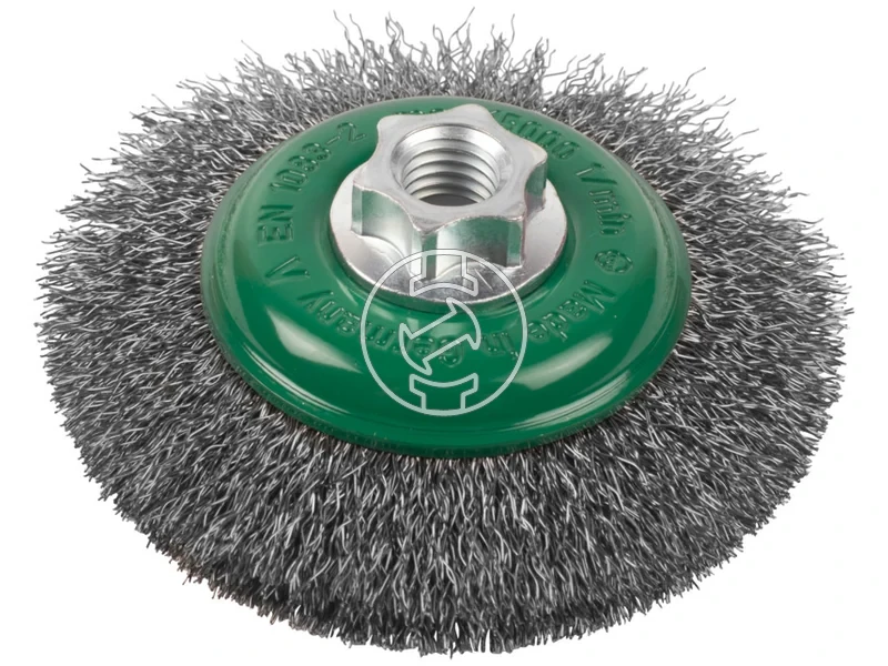 Kép: Kupos kefe hullamos Inox035 M14 100x10 - 1 db.webp