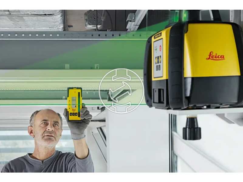 Leica Rugby 640G ZÖLD forgólézer prémiumcsomag