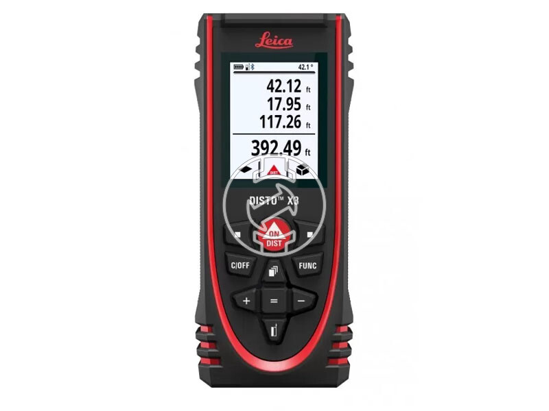 Leica Disto X3 mérőműszer csomag DST360 felszereléssel