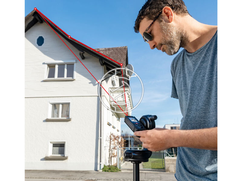 Leica Disto X4 mérőműszer csomag DST360 felszereléssel