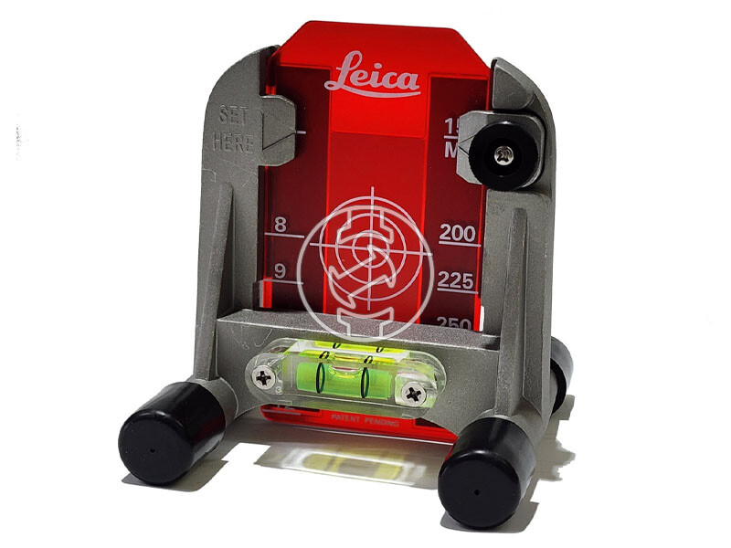 Leica lézercéltábla 300mm-es piros betéttel