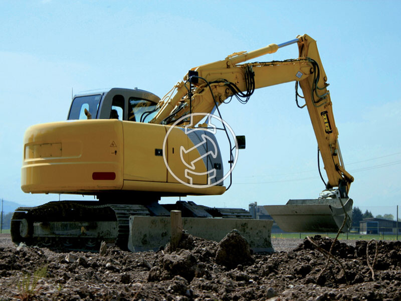 Leica LMR360R jelfogó munkagépre mágneses rögzítővel