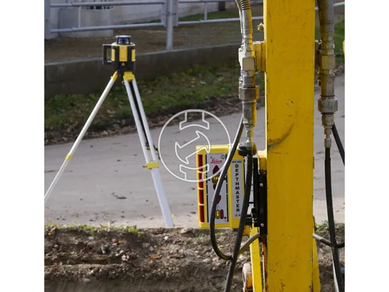 Leica MC200 jelfogó munkagépre mágneses rögzítővel