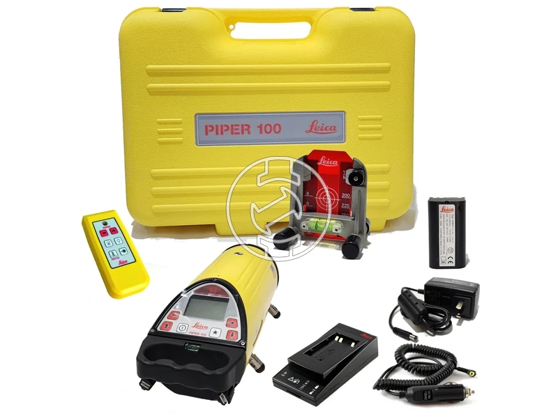 Leica Piper 100 csőfektető lézer