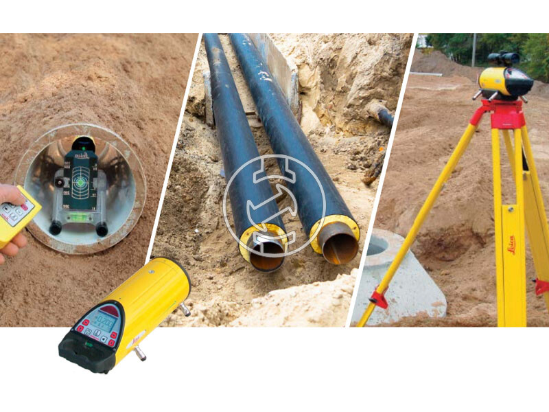 Leica PIPER 100G csőfektető lézer (2M)