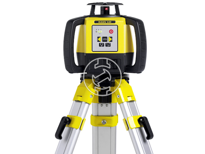 Leica Rugby 640 forgólézer + Rod Eye 160 Digital vevőegység