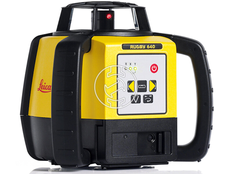 Leica Rugby 640 forgólézer + Rod Eye 160 Digital vevőegység