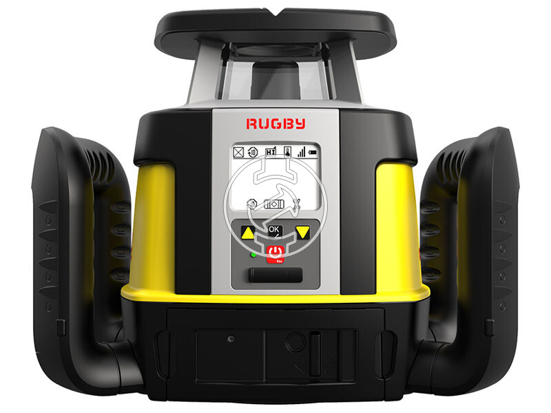 Leica Rugby CLA-ctive forgólézer CLX600 szoftverrel és COMBO-val