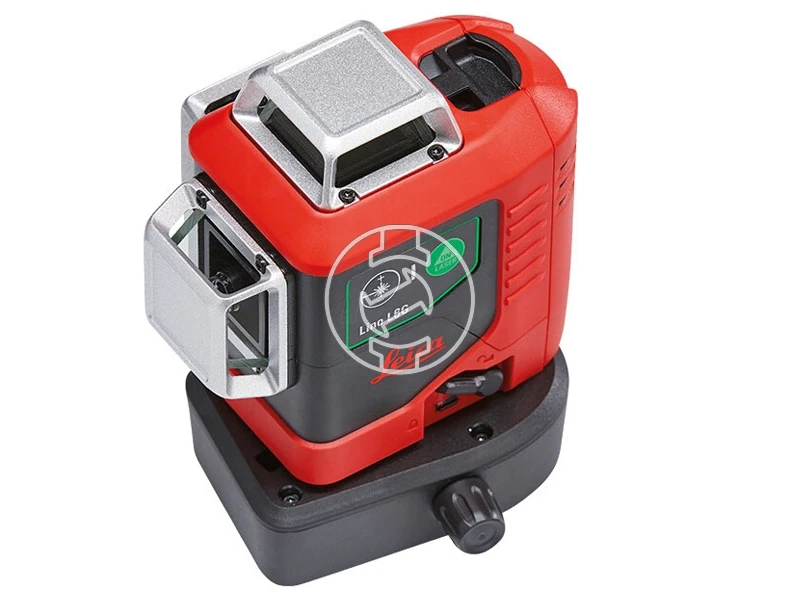 Lino L6G-1 3x360 Zöld vonallézer (koffer + Li-ion + töltő + TWIST250 + UAL130 + céltábla) + ajándék leesésgátlóval + Leica RGR200 jelfogó