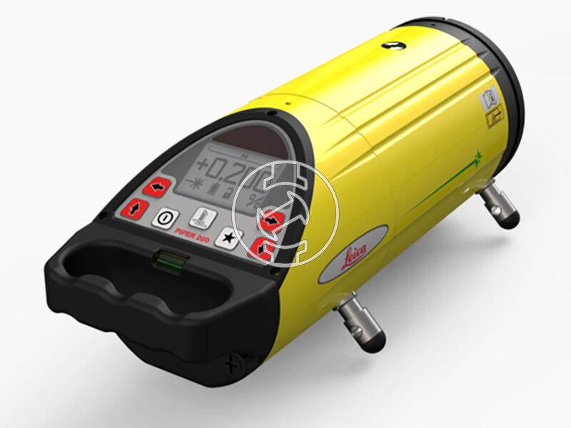 Leica PIPER 200 csőfektető lézer