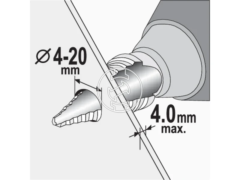 Kép: Lepcsos furo 420 mm.webp