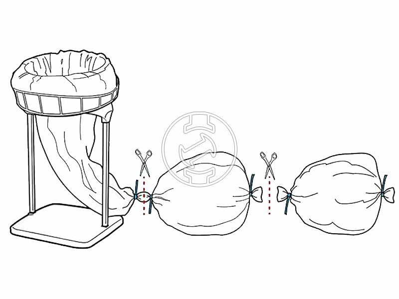 Husqvarna T10000/7500 Longopac (4 x 23 m) porzsák elszívóhoz