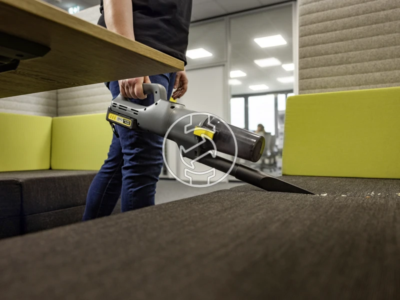 Karcher LVS 1/1 Bp akkus kézi porszívó