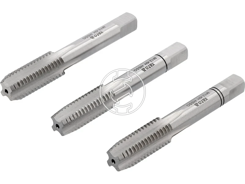 Kép: M12 kezi menetfuro keszlet 3 reszes 1-2-3 HSS M2.webp