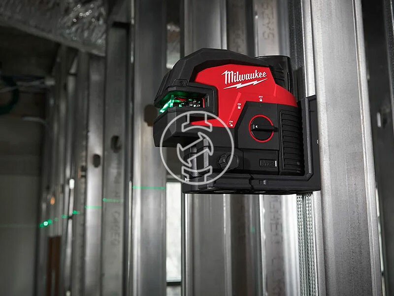 M12CLL4P-301C ZÖLD KERESZTVONALAS LÉZER 4 PONTTAL