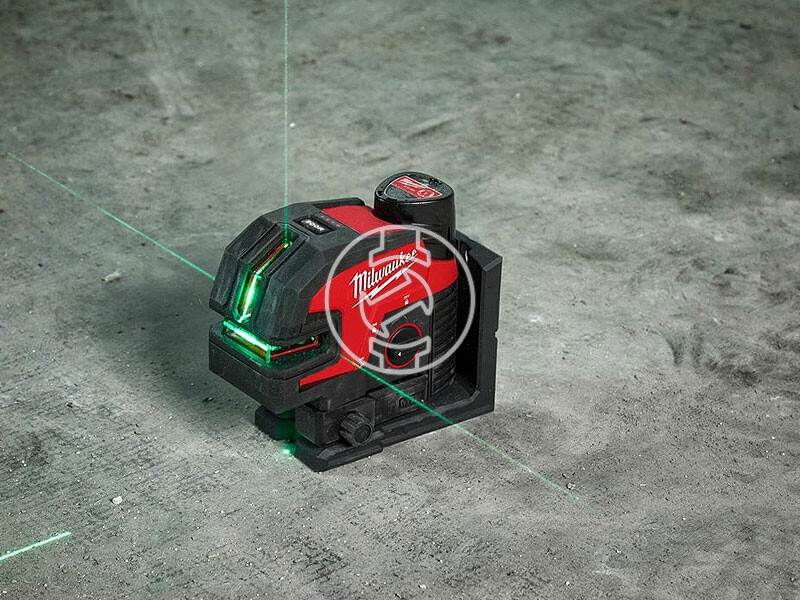 M12CLL4P-301C ZÖLD KERESZTVONALAS LÉZER 4 PONTTAL