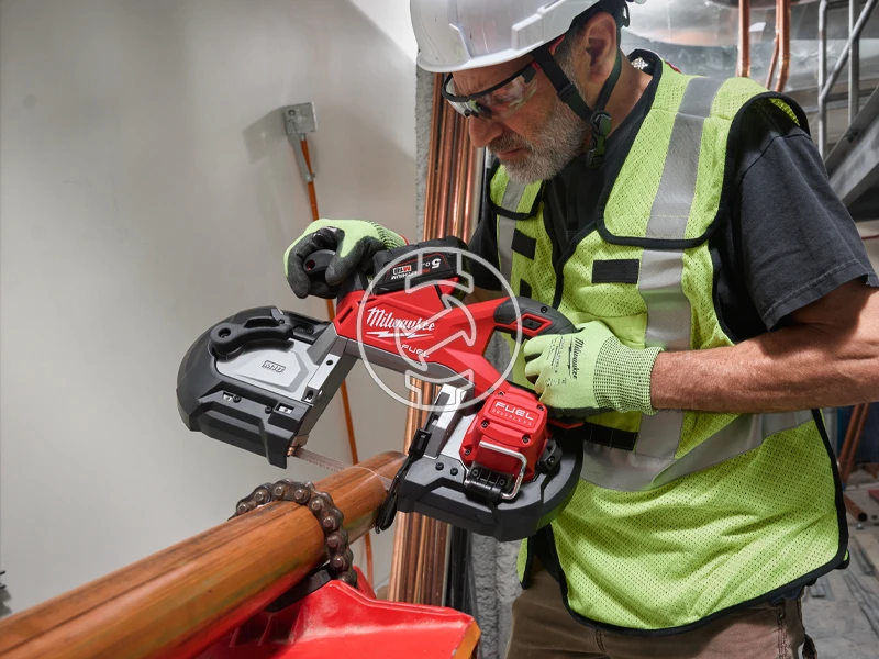 Milwaukee M18FBS127-0 akkus kézi szalagfűrész