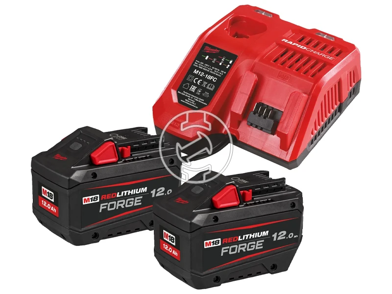 Milwaukee M18FORGENRG-122 akkumulátor és töltő szett