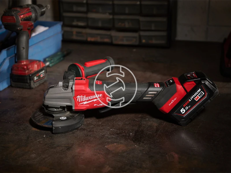 Milwaukee M18FSAGSVO125X-502X akkus sarokcsiszoló