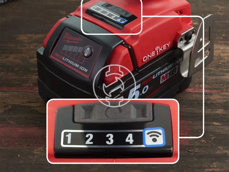 Milwaukee M18ONEFHIWF12-0 akkus ütvecsavarozó