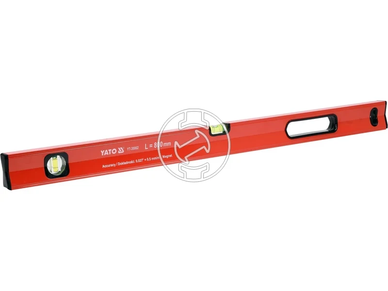 Kép: Magneses vizmertek 800 mm 2 libellas.webp