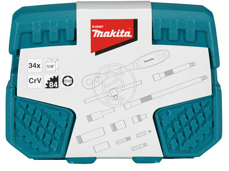 Makita 1/4 inch 32 db-os dugókulcs készlet