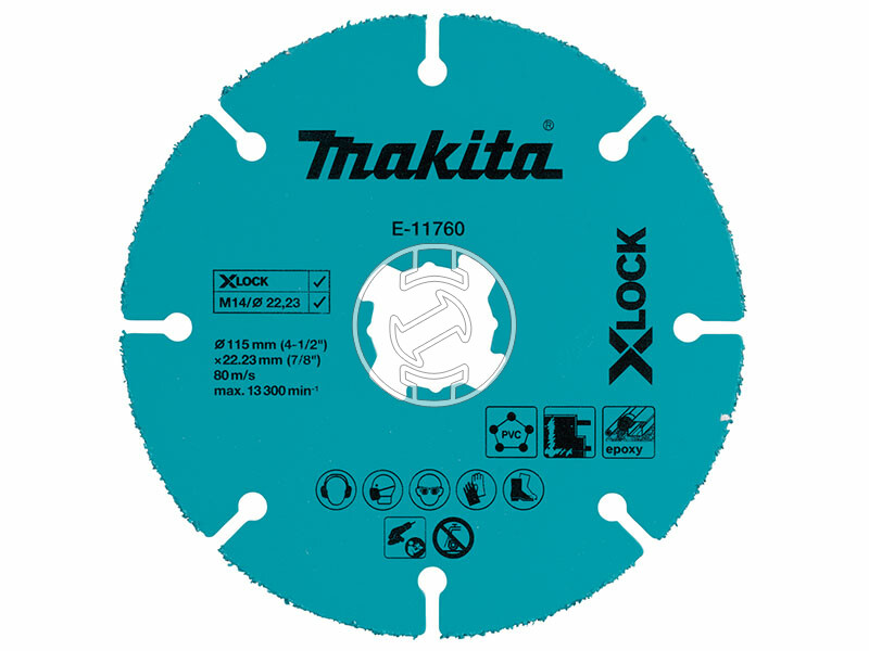 Makita 115 mm-es karbid vágókorong X-LOCK