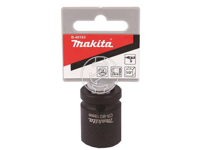 Makita 1/2inch 19x38 mm gépi dugókulcs