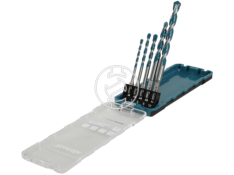 Makita 1/4inch TCT multi fa-, fém-, kőzetfúró készlet