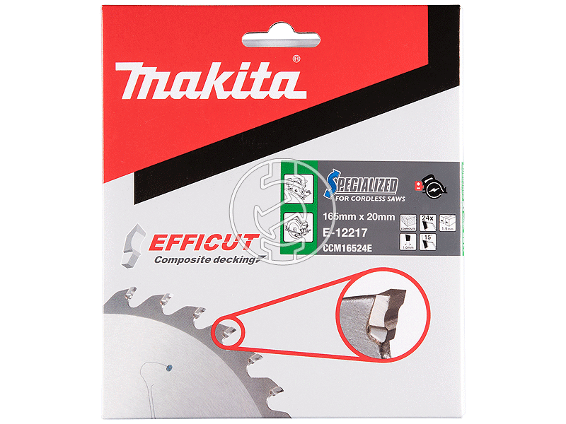 Makita 165x20 mm Z24 körfűrészlap