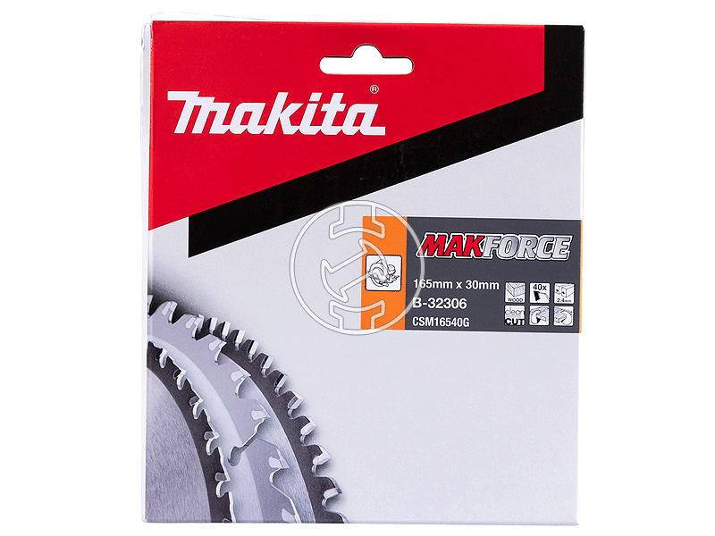 Makita 165x30 mm Z40 körfűrészlap