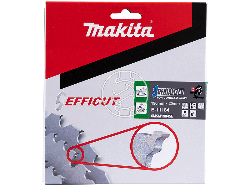 Makita 190x20 mm Z45 körfűrészlap