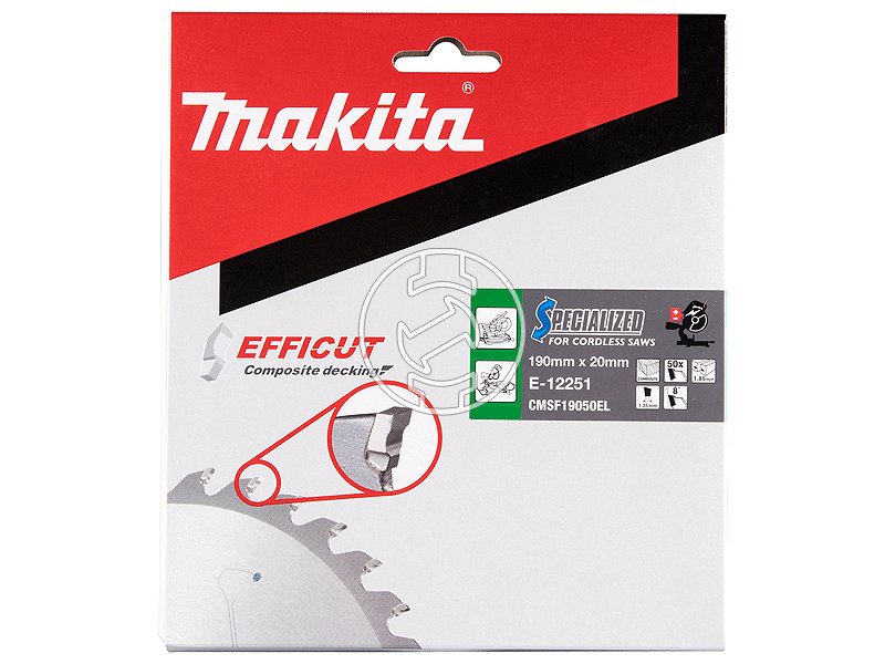 Makita 190x20 mm Z50 körfűrészlap