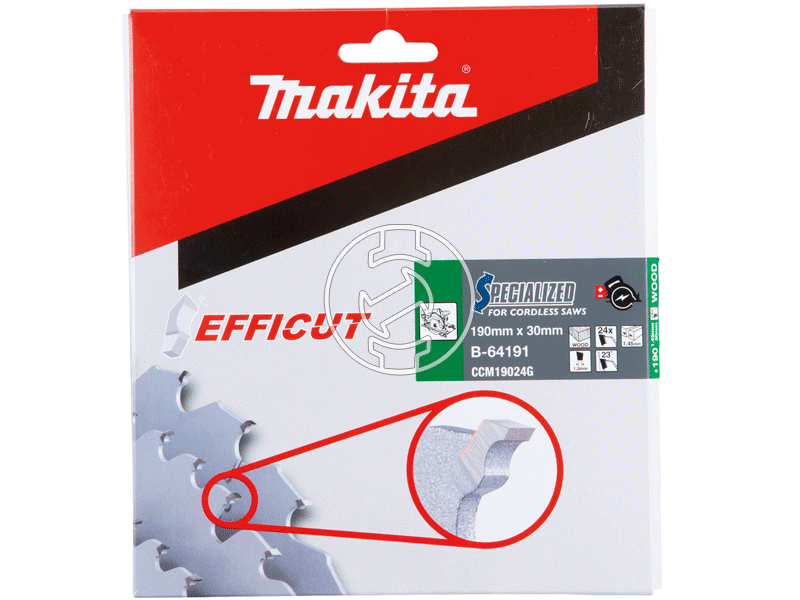 Makita 190x30 mm Z24 körfűrészlap