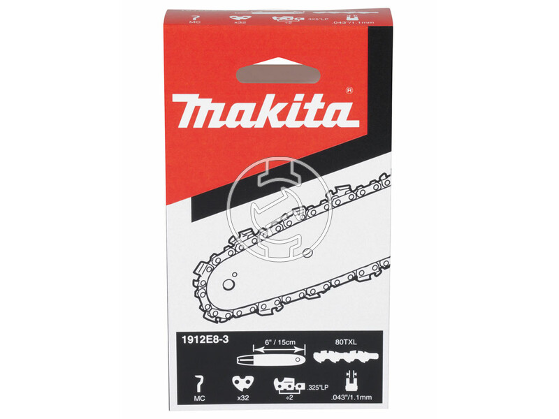 Makita 1912E8-3 láncfűrészlánc 15 cm 1,1 mm 0,325 inch