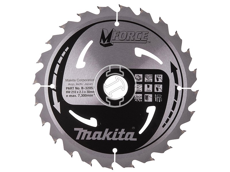 Makita 210x30 mm Z24 körfűrészlap