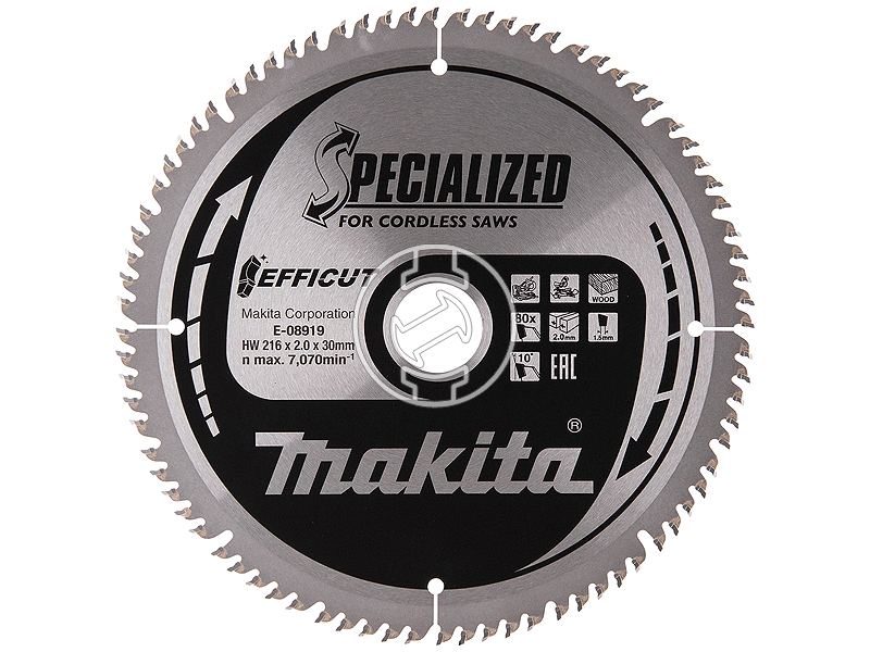 Makita 216x30mm Z80 körfűrészlap