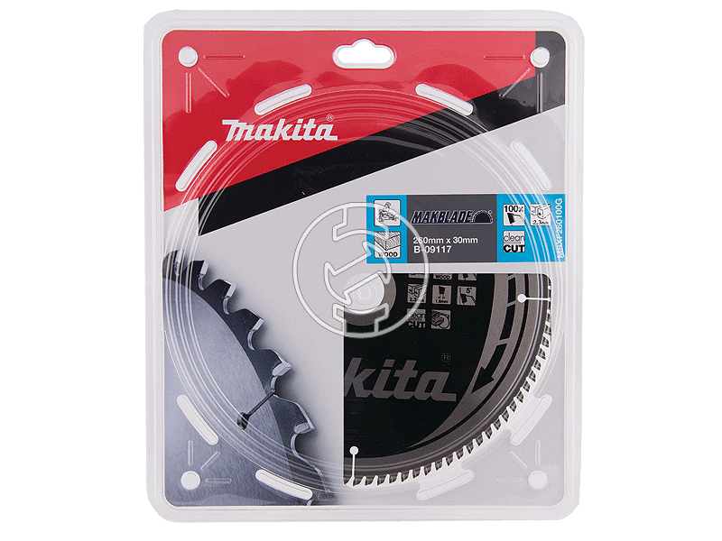 Makita 260x30 mm Z100 körfűrészlap fához