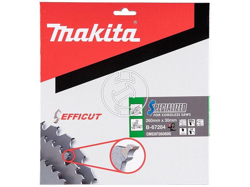 Makita 260x30 mm Z60 körfűrészlap
