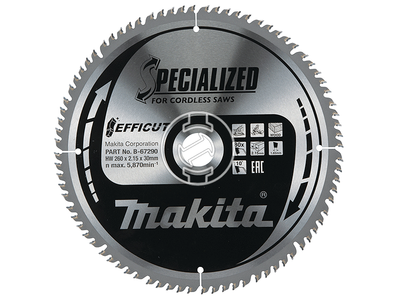 Makita 260x30 mm Z80 körfűrészlap