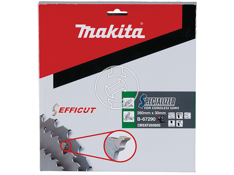 Makita 260x30 mm Z80 körfűrészlap