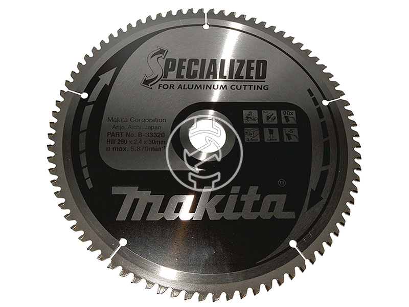 Makita 260x30 mm Z80 körfűrészlap