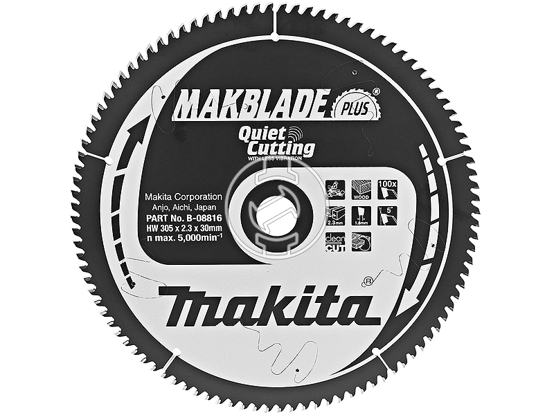 Makita 305x30 mm Z100 körfűrészlap fához