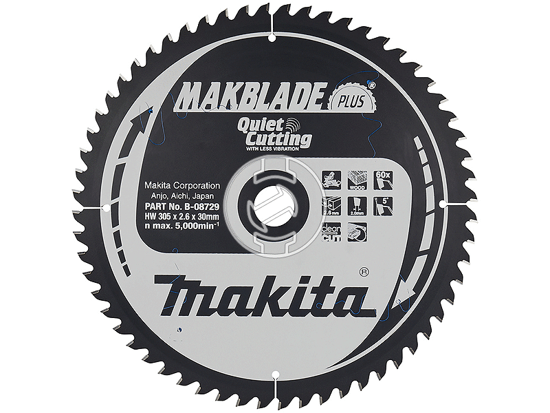 Makita 305x30 mm Z60 körfűrészlap fához